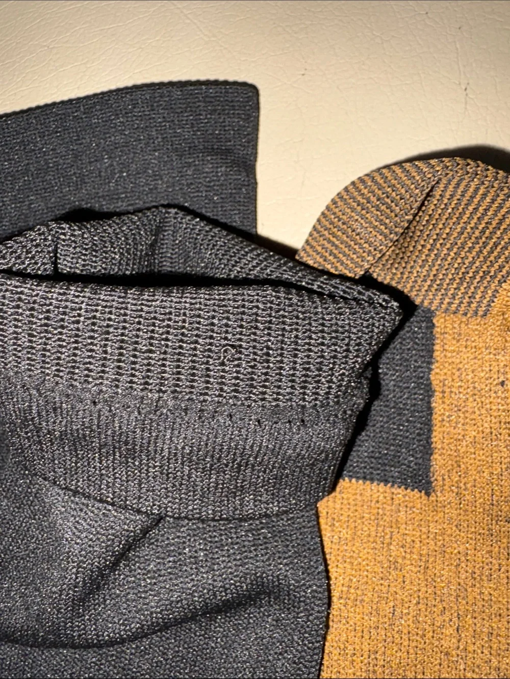 Men's Black & Brown Dress Socks Duo - Comfortable Everyday Pair